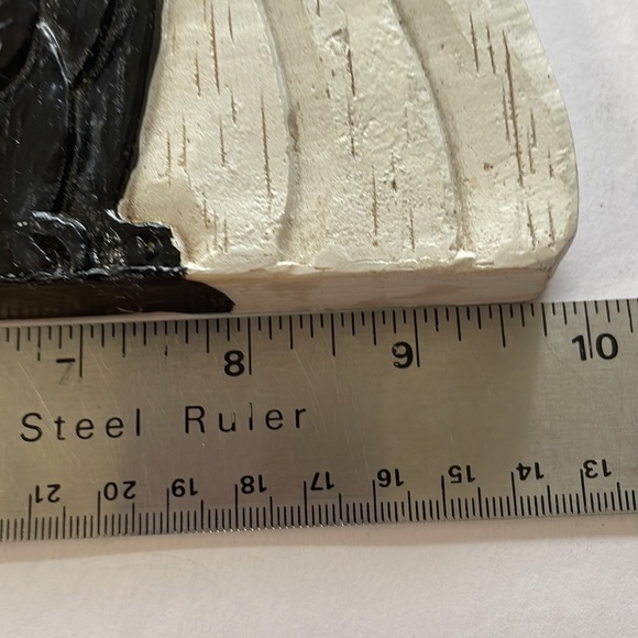 Halloween Plaque Rustic Ghosts Black Cat Pumpkin - Picture 5 of 7